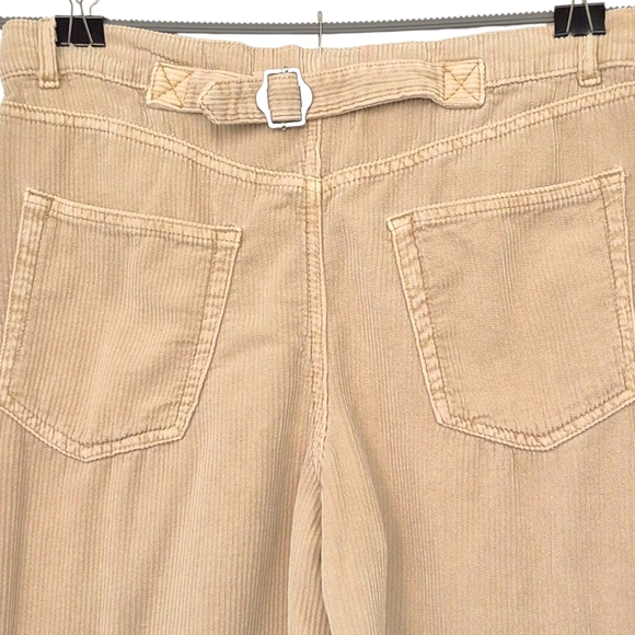 BDG Cream Logan Cinch Back Corduroy Jeans Sz 26 - Picture 7 of 7